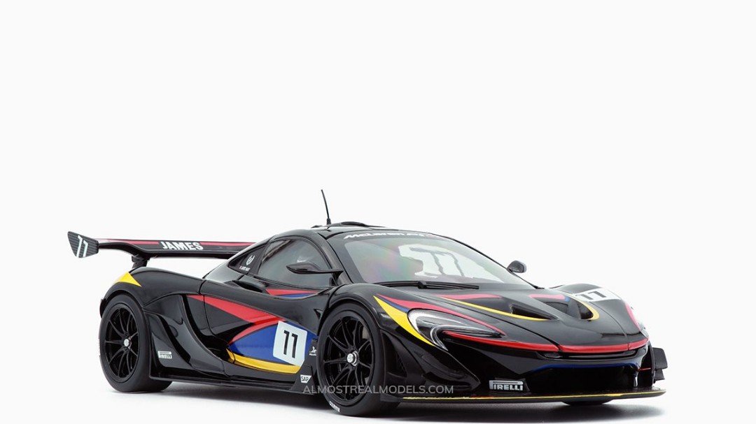 1 18 Almost Real Mclaren P1 Gtr James Hunt Edition Toys Games