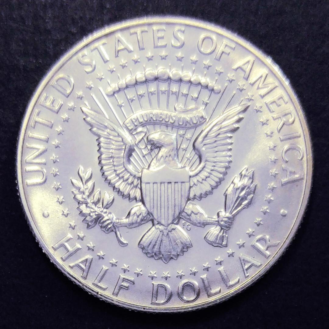 銀幣]1966年美國50美仙硬幣一枚, 興趣及遊戲, 收藏品及紀念品, 錢幣- Carousell