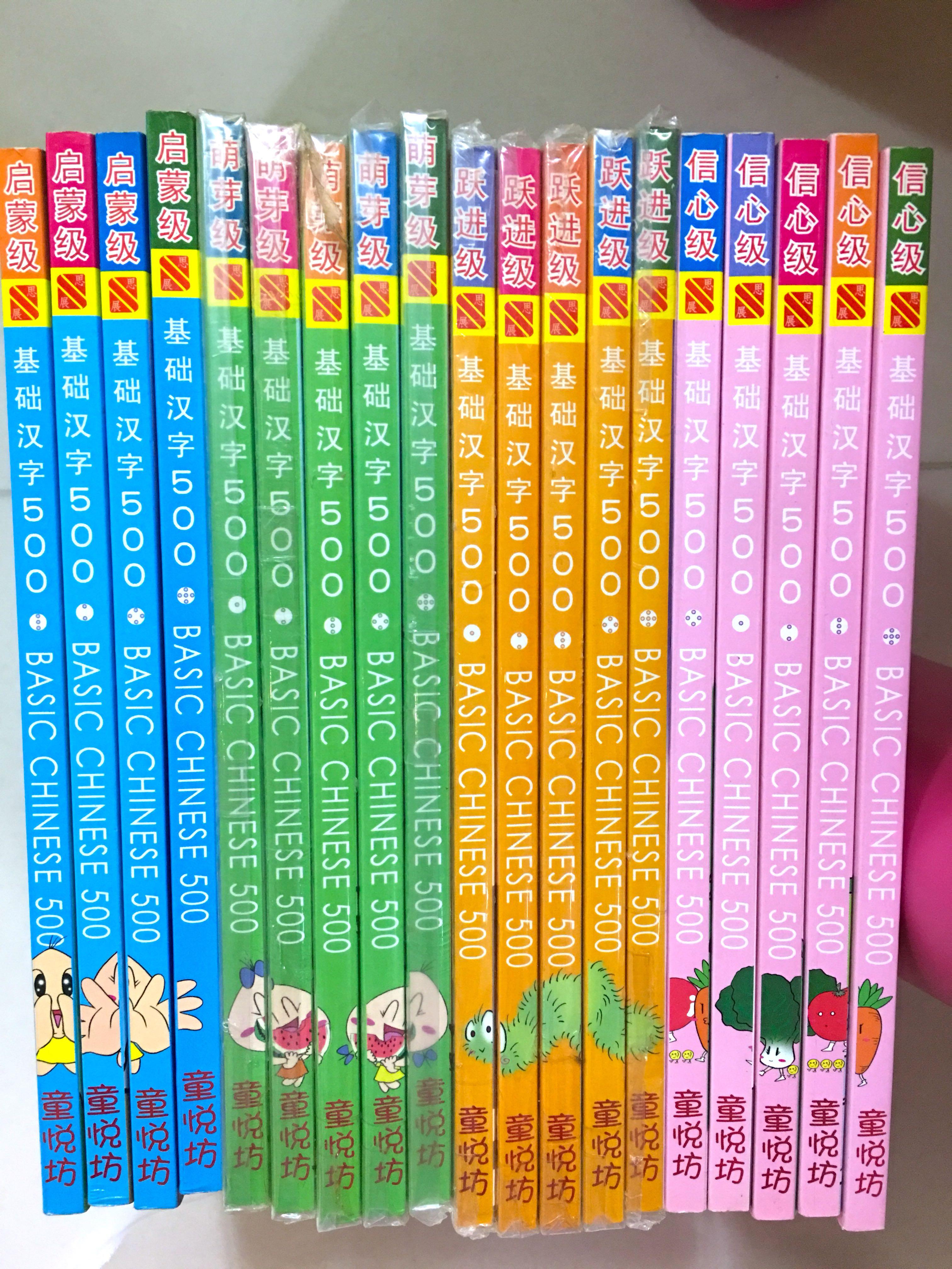 基础汉字500 Sage Formula Level 1 5 24 Books Hobbies Toys Books Magazines Assessment Books On Carousell