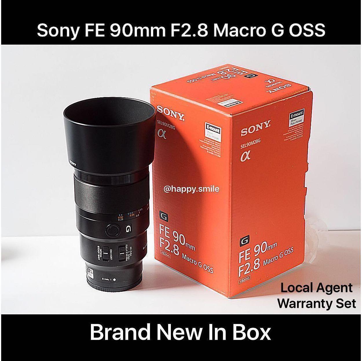Cny Temporary Out Of Stock Sale Sony Fe 90mm F2 8 Macro G Oss Photography Lenses On Carousell Cny Temporary Out Of Stock Sale Sony Fe 90mm F2 8 Macro G Oss Photography Lenses On Carousell