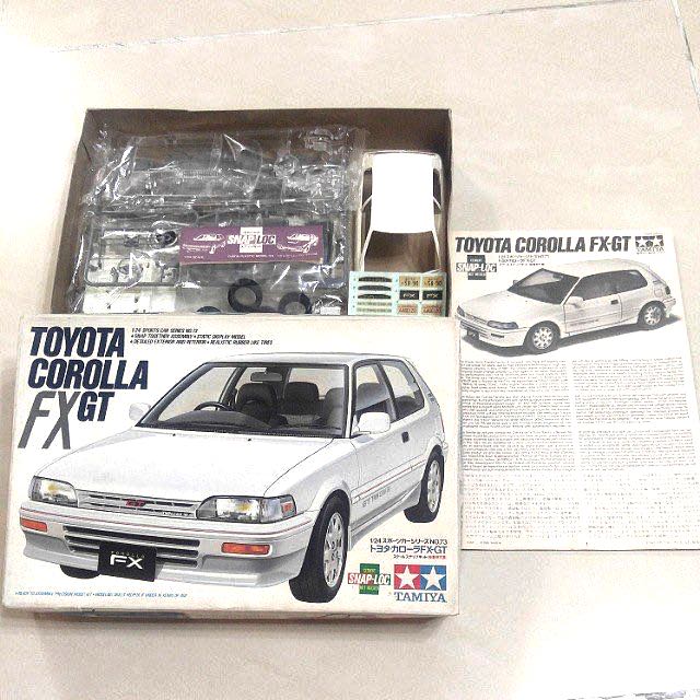 絶版 Toyota Corolla Fx Gt 19 Ae92 Tamiya 1 24 Ultra Rare 興趣及遊戲 收藏品及紀念品 明星周邊 Carousell