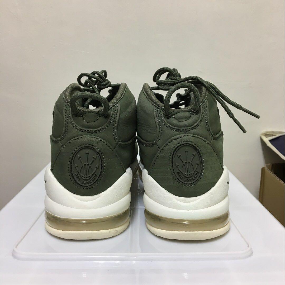 普通賣系列] US 9.5 軍綠色Nike Air Max Uptempo Urban Haze, 他的時尚