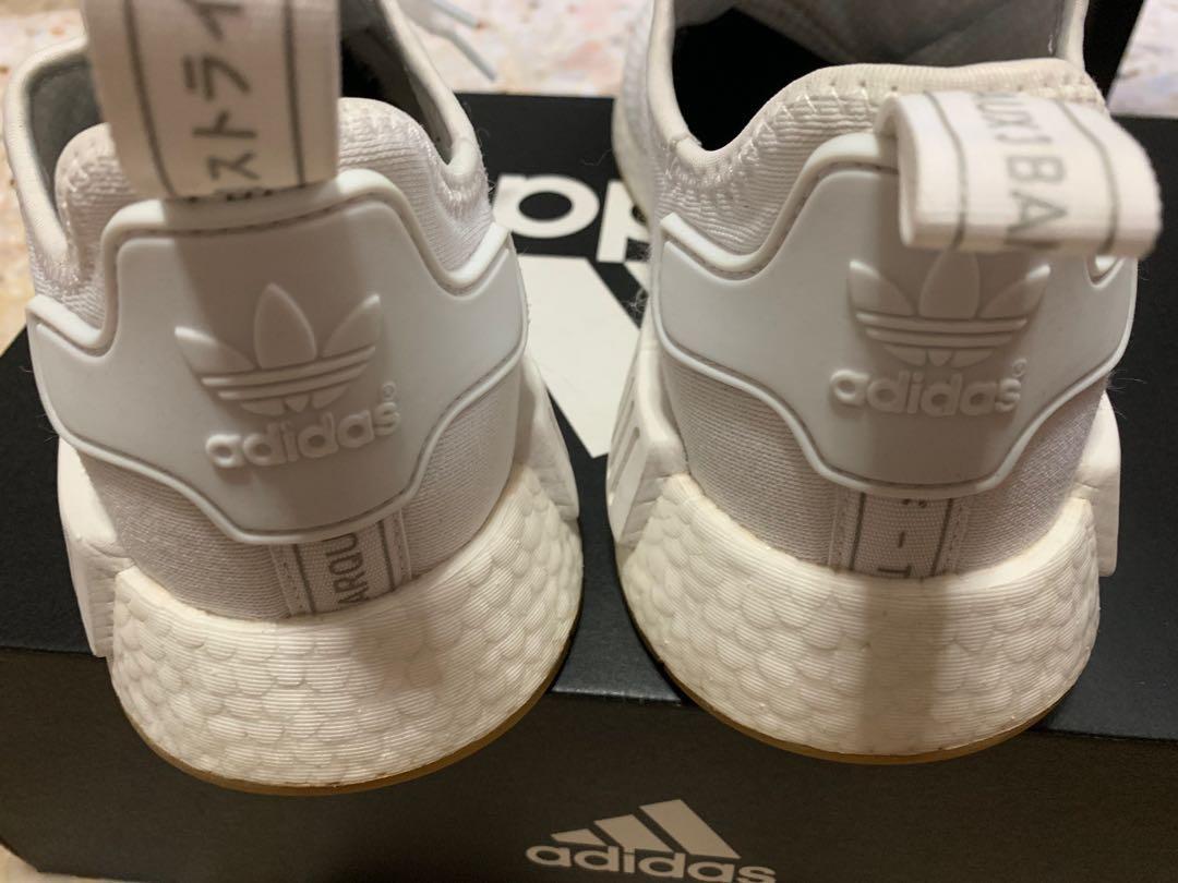 Adidas Original NMD R1 Trainer White D96635 Men s Fashion