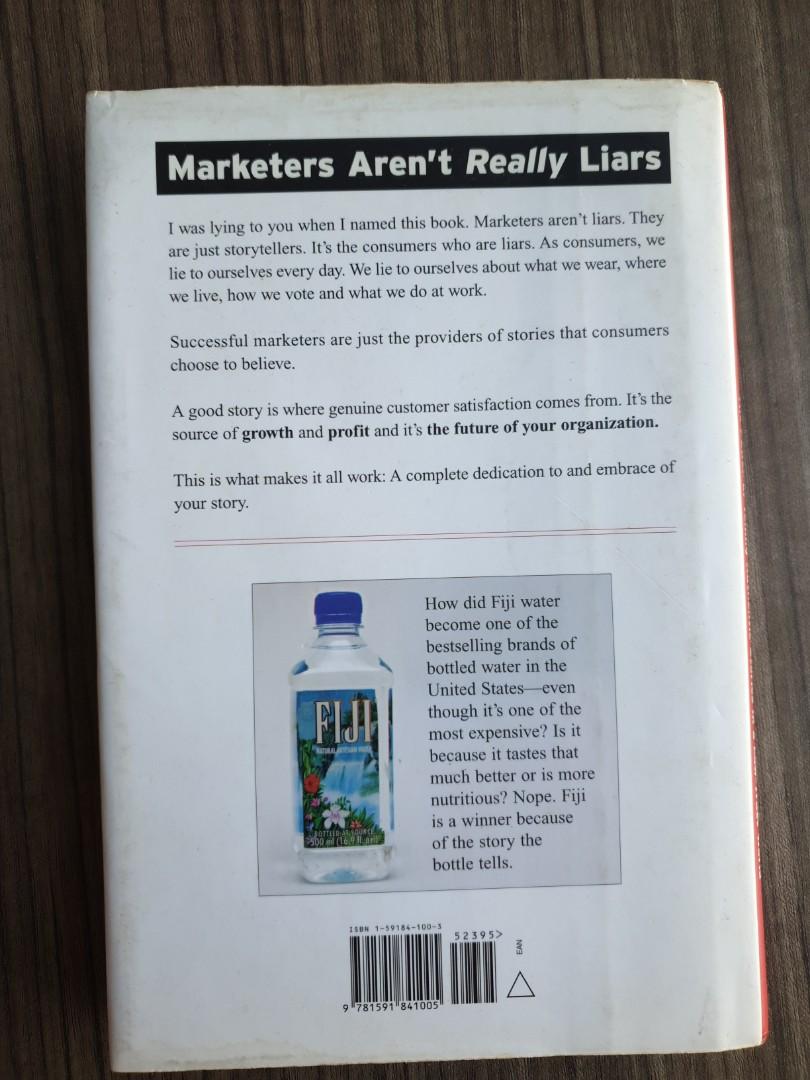 Seth Godin S All Marketers Are Liars Non Fiction Book Books