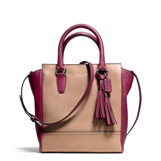 Authentic Coach Legacy Mini Tanner in Khaki Deep Port