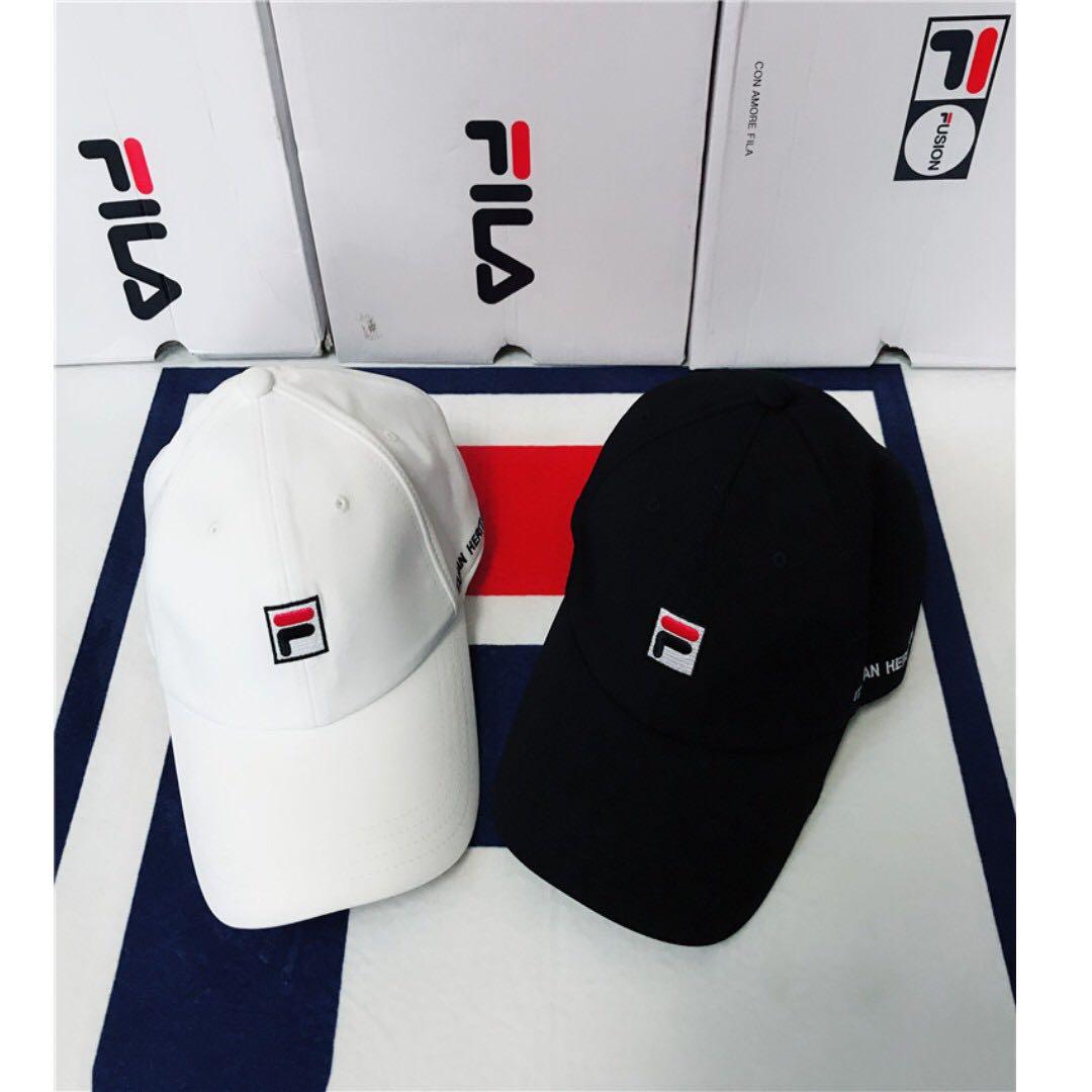 fila logo cap
