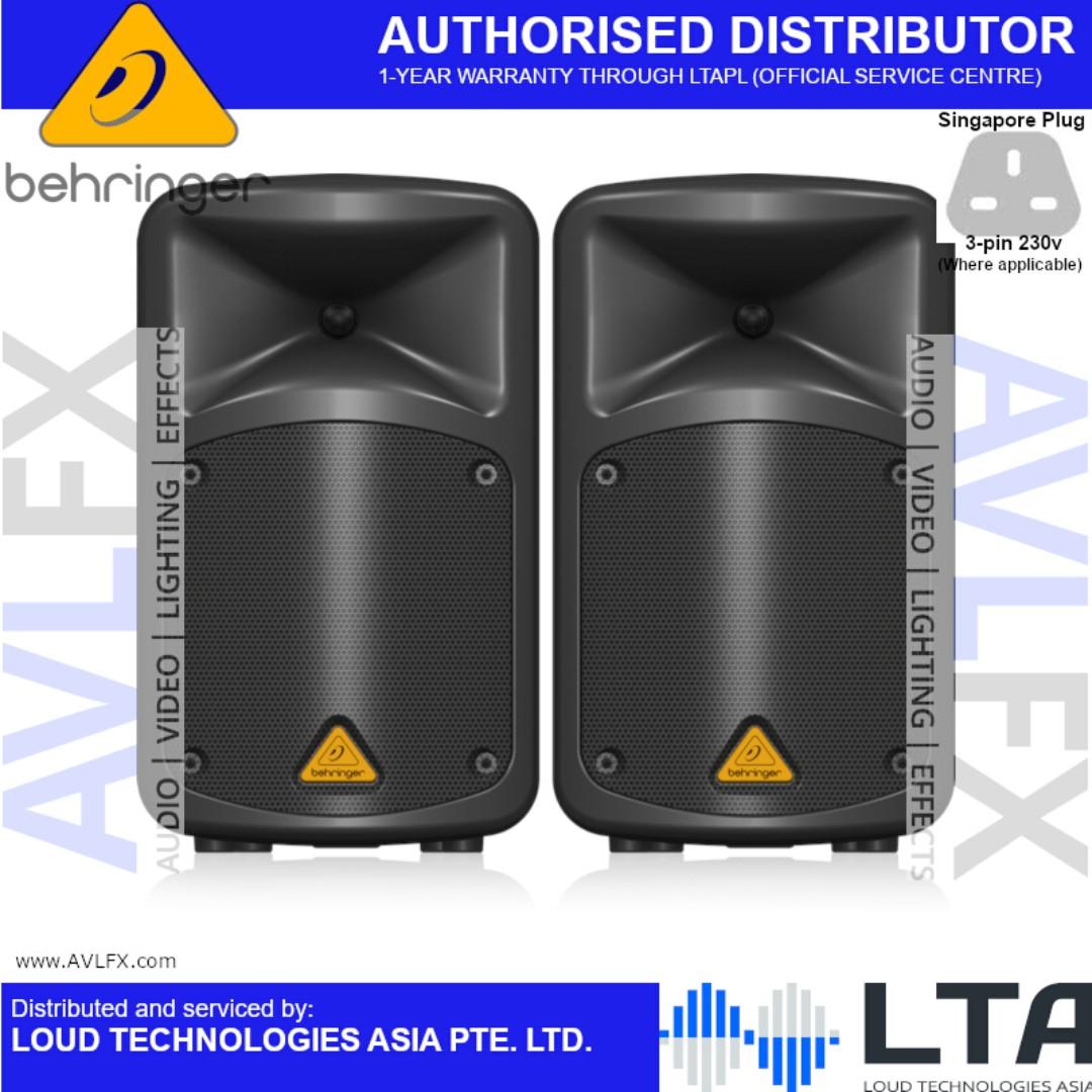 behringer eps500mp3 portable pa system