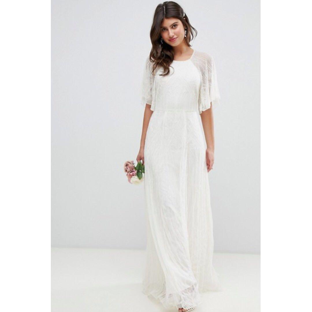 BNIB ASOS EDITION Deco Embellished Wedding Dress