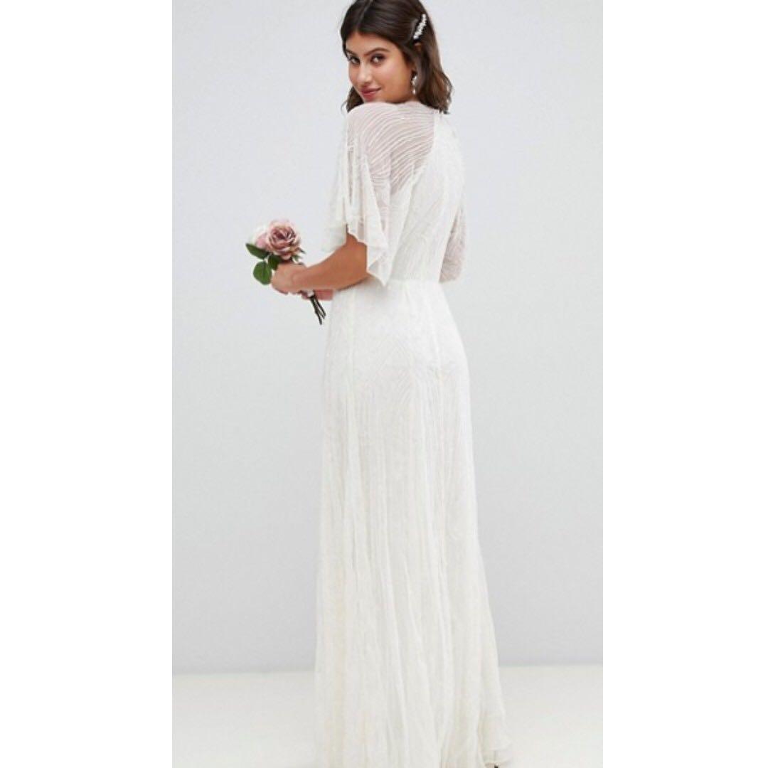 BNIB ASOS EDITION Deco Embellished Wedding Dress