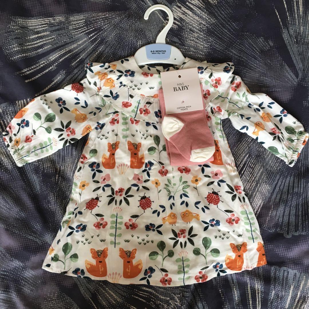 marks and spencer's baby girl clothes