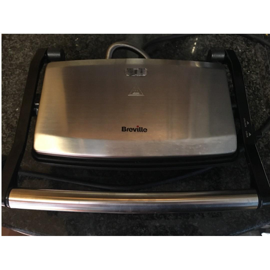 Breville VST049 Cafe Style Sandwich Press toaster TV Home Appliances Kitchen Appliances Coffee Machines Makers on Carousell