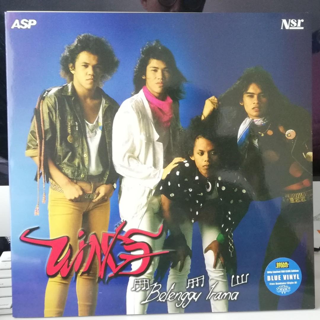 Carouraya Wings Belenggu Irama Blue Vinyl Lp Music Media Cd S Dvd S Other Media On Carousell