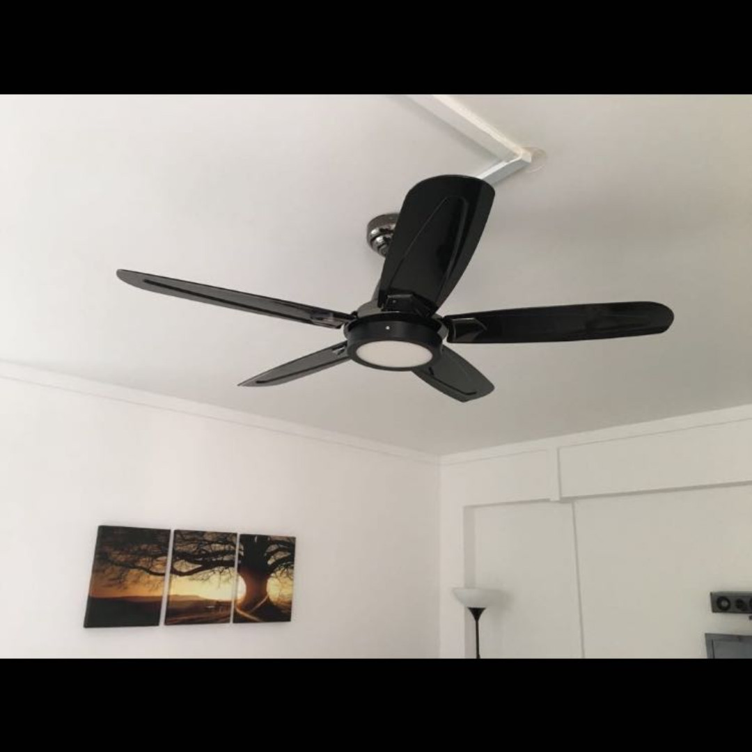 Ceiling Fan 48 With Led White Light Remote Foc Installation