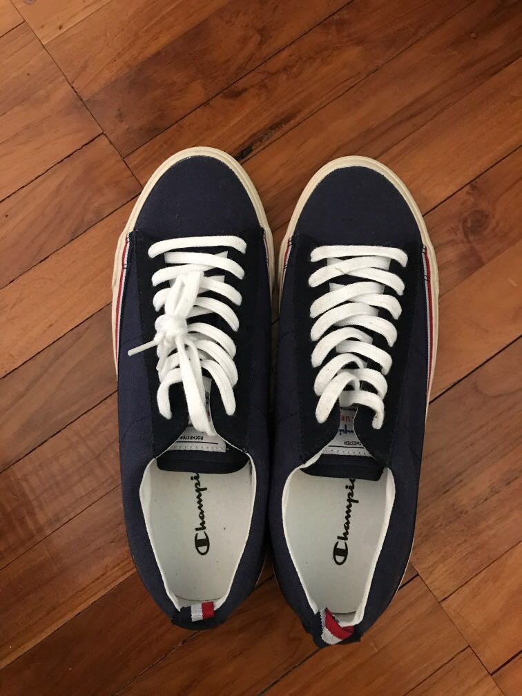 Champion mercury shoes blue size 40 7.5 US Fesyen Pria Sepatu Sneakers di Carousell