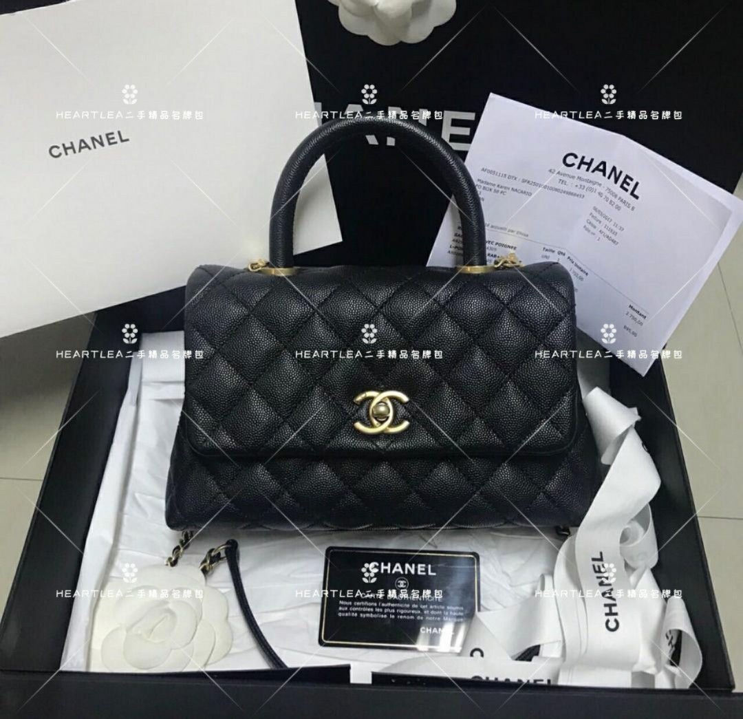 Túi Xách Chanel Coco 95 Flap Bag Top Handle  Centimetvn