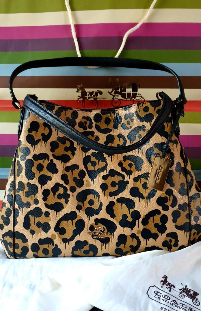 Coach limited edition leopard prints design