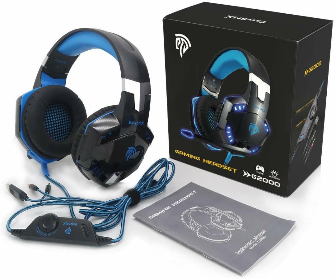 Comfy Gaming Headphones for PC PS4