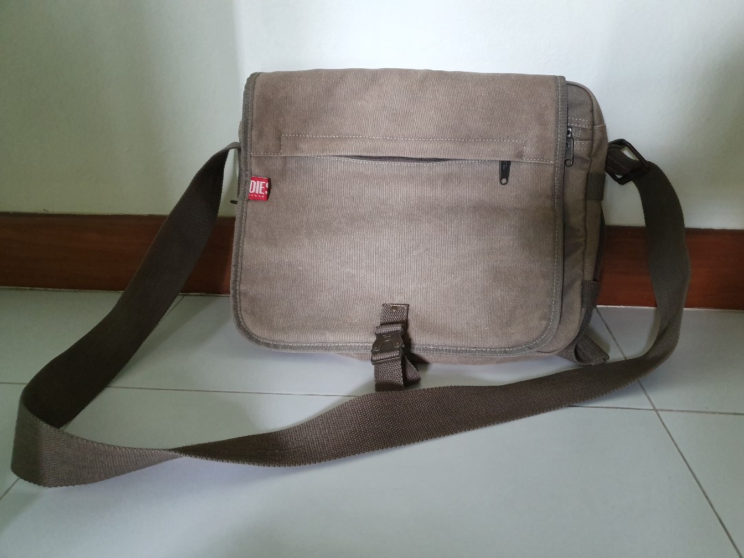 Diesel canvas bag store