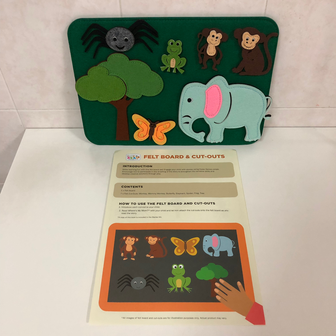 Felt Board & CutOuts (National Library Board), Hobbies & Toys, Toys