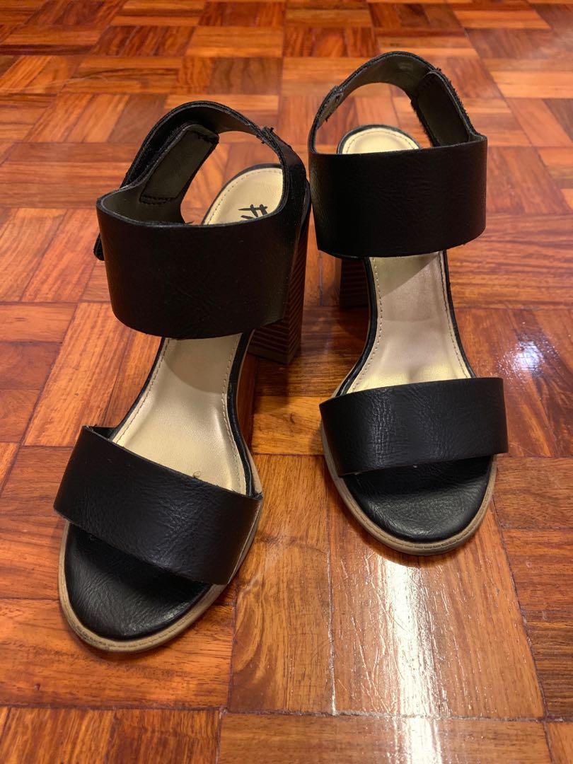 Fioni by Payless black block heels 