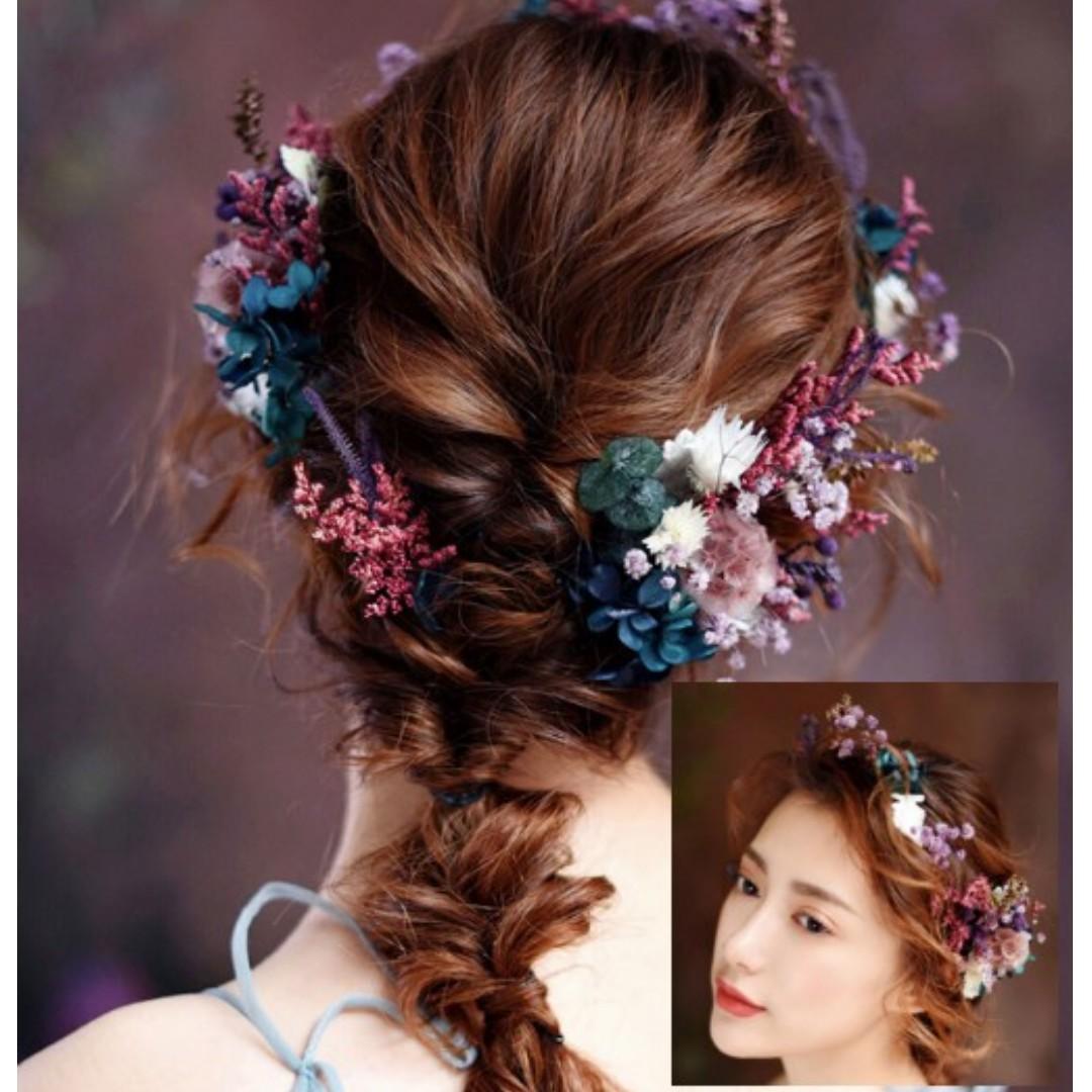 floral hair accessories