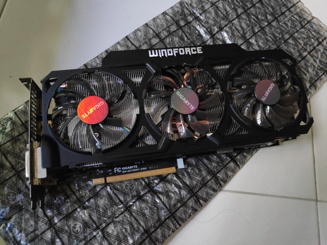 GTX 770 WINDFORCE Computers Tech Parts Accessories Computer