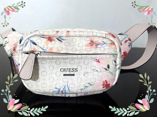 Guess floral fanny pack best sale