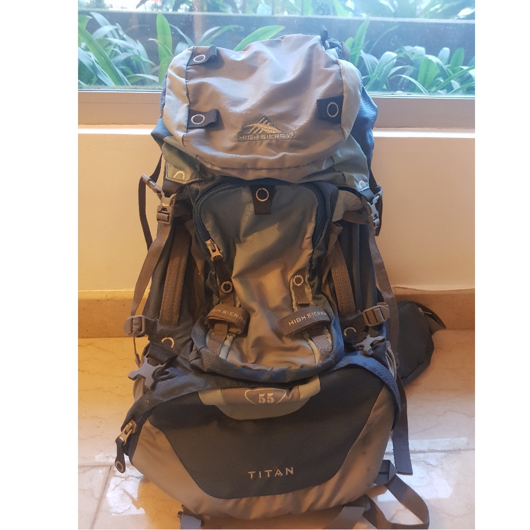 High Sierra Titan 55L Women s Fashion Bags Wallets Cross body
