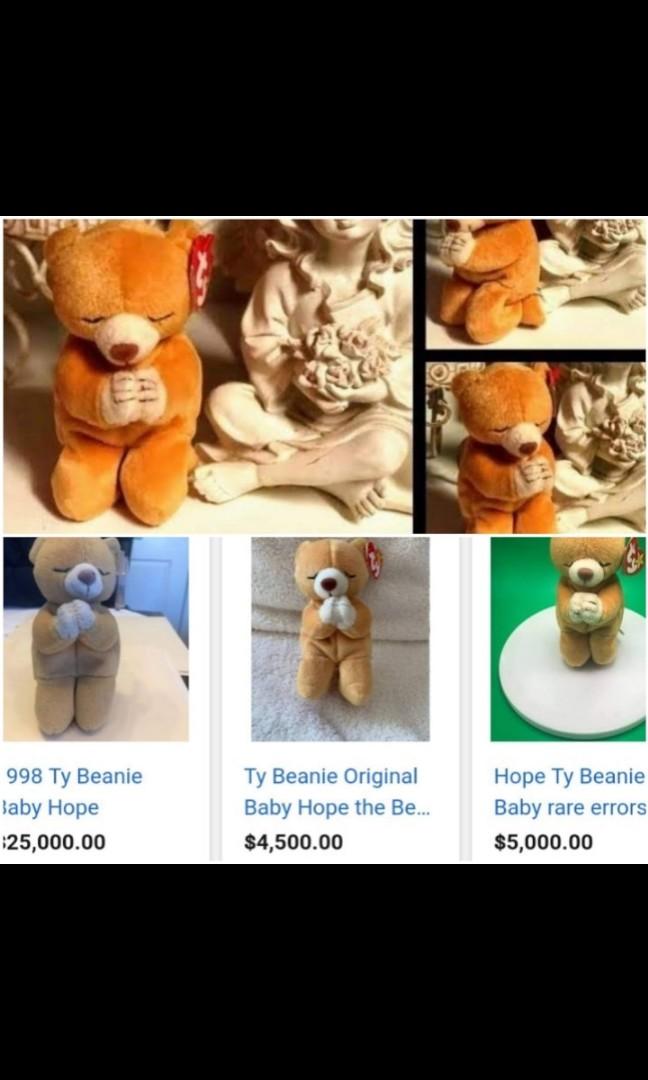 hope beanie baby 1998