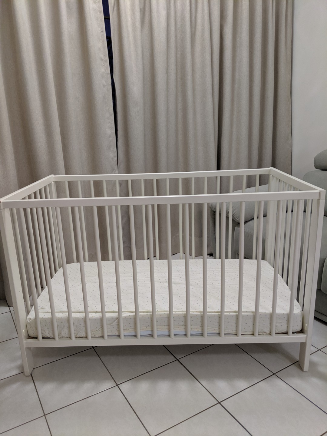 Gulliver baby store cot ikea