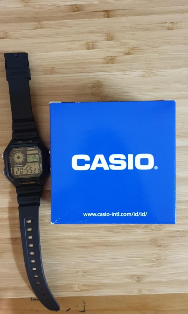 Jam tangan casio illuminator original top