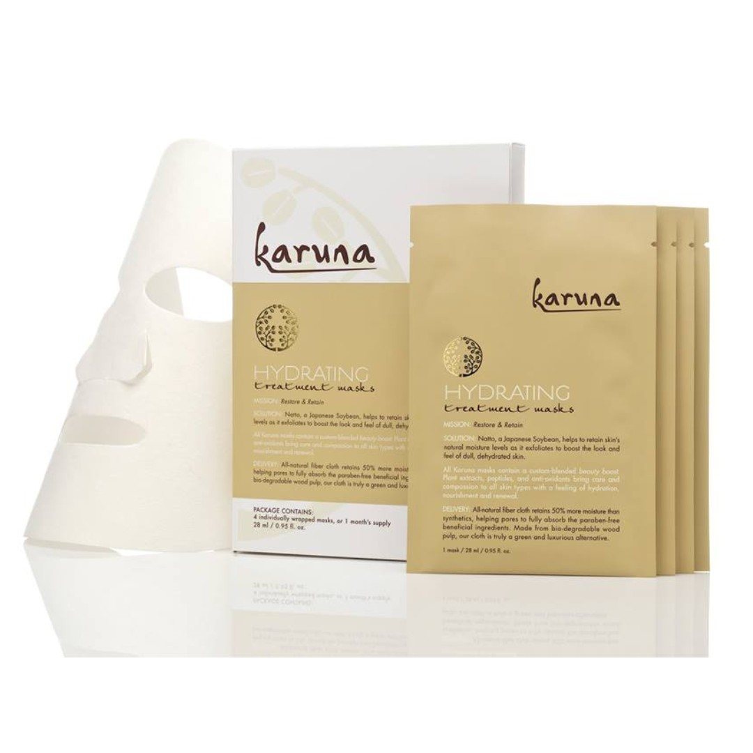 Karuna Hydrating Treatment Masks, Beauty & Personal Care, Face, Face