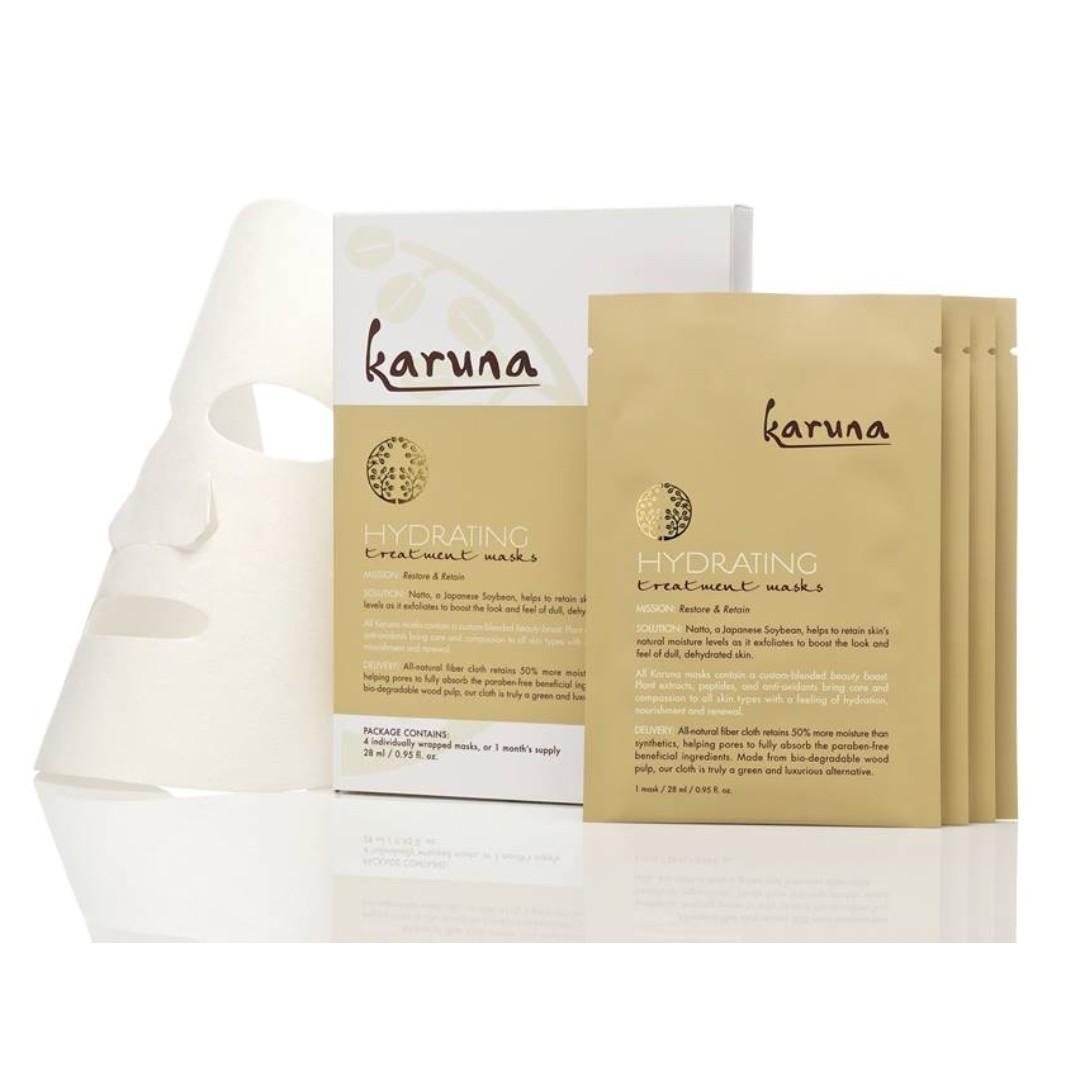 Karuna Hydrating Treatment Masks, Beauty & Personal Care, Face, Face