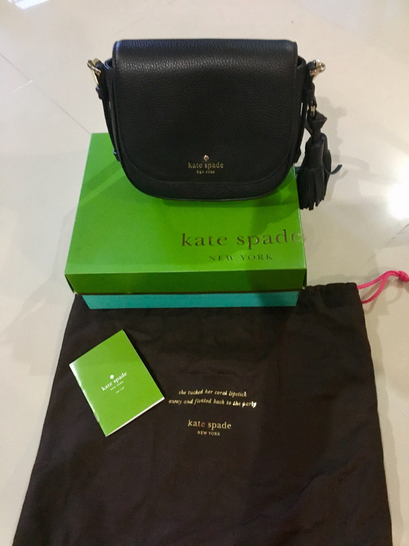 Kate Spade New York Sadie Envelope Leather Crossbody Purse (Lime sherbet)