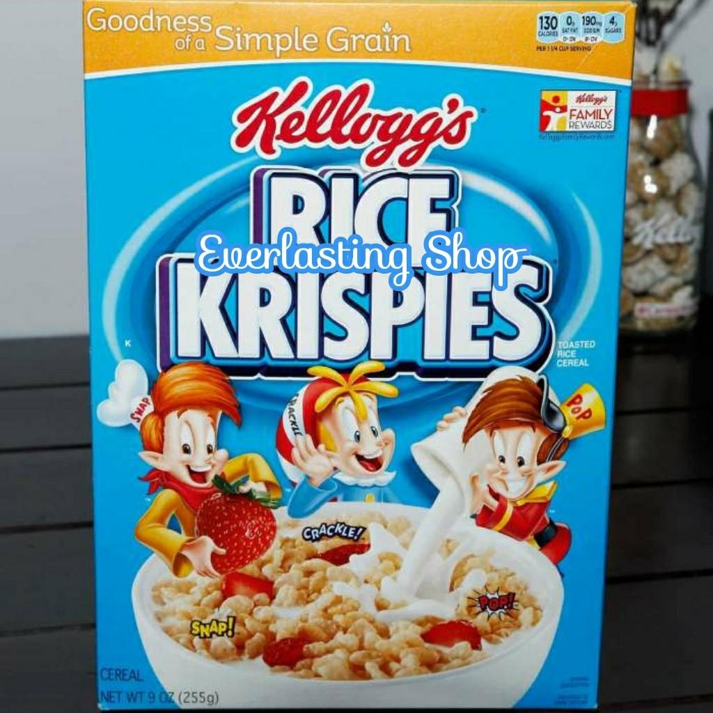 Kellogg's Rice Krispies Toasted Cereal Kelloggs Kellogg Halal Sereal