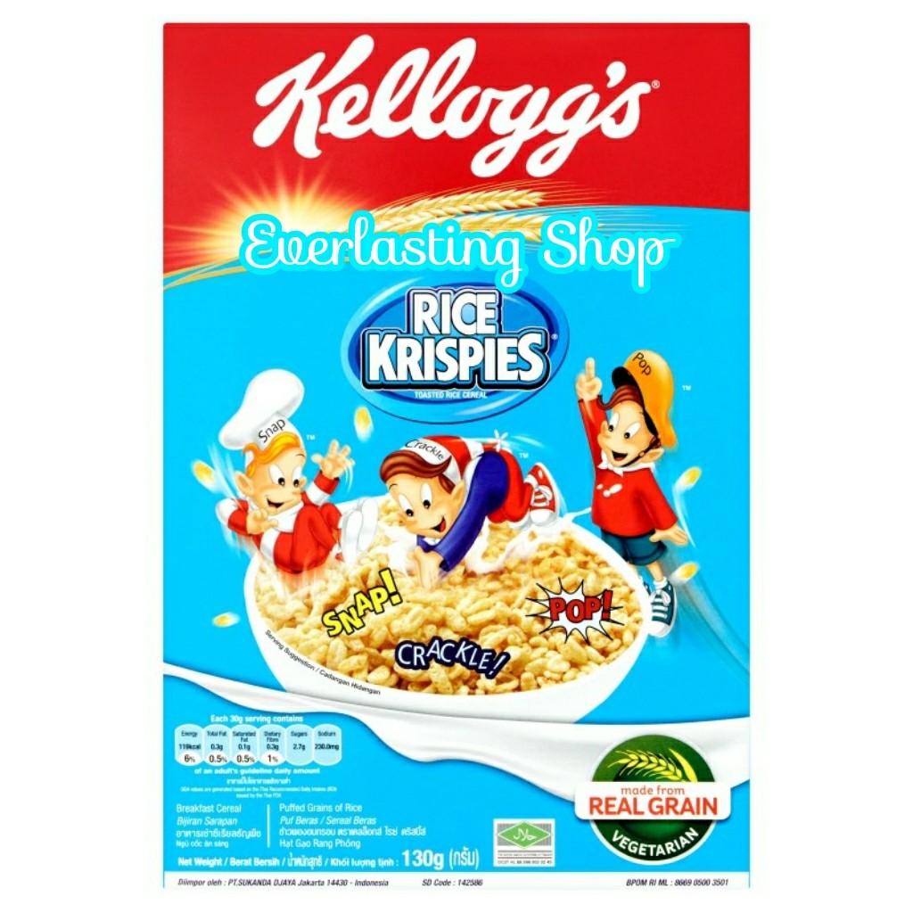 Kellogg's Rice Krispies Toasted Cereal Kelloggs Kellogg Halal Sereal