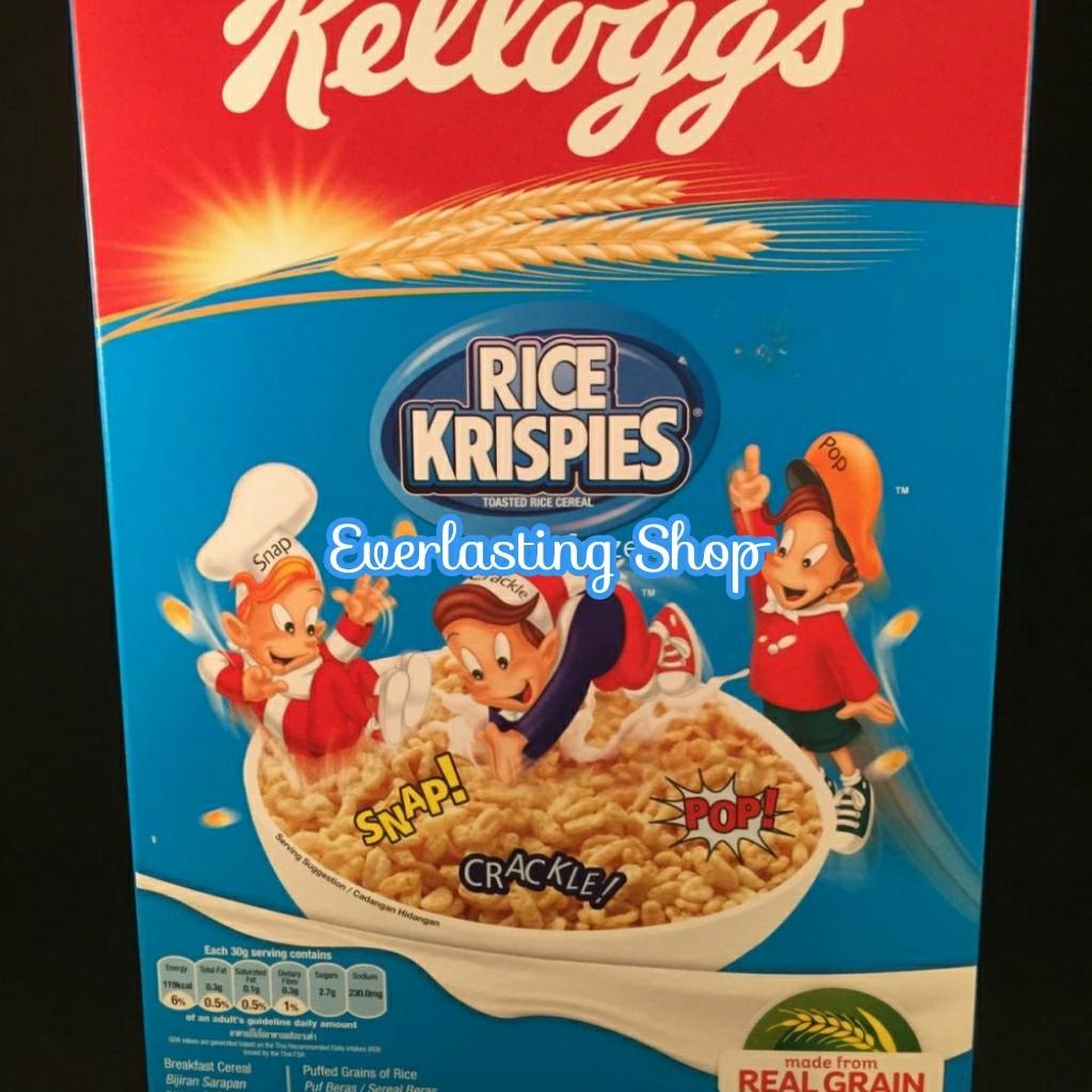 Kellogg's Rice Krispies Toasted Cereal Kelloggs Kellogg Halal Sereal