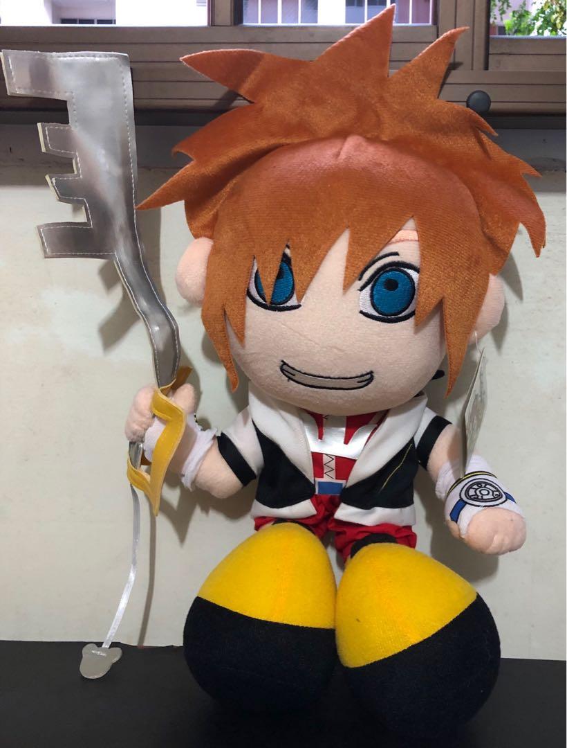 kingdom hearts sora plush