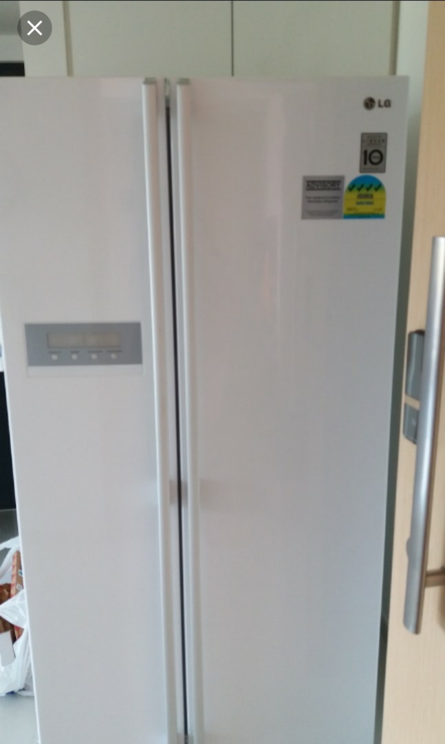 LG fridge side by side, TV & Home Appliances, Kitchen Appliances