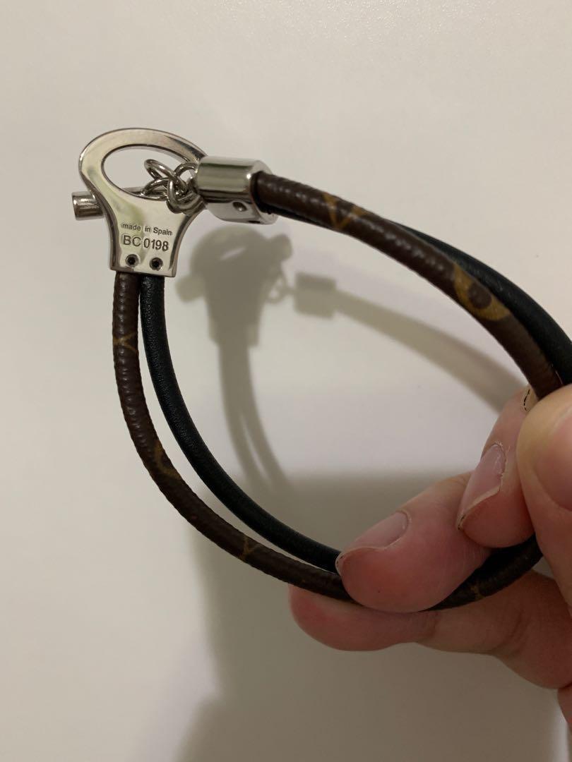 Louis Vuitton Archive Double Bracelet, Black, One Size