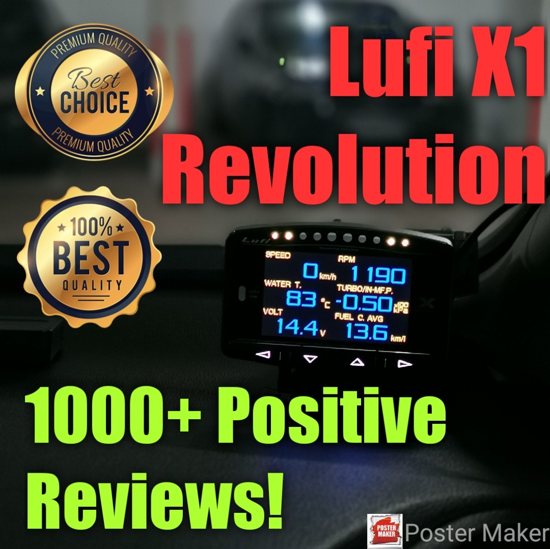 🏆Lufi X1 🏆1002🏆 Positive Reviews Genuine Full English Lufi X1