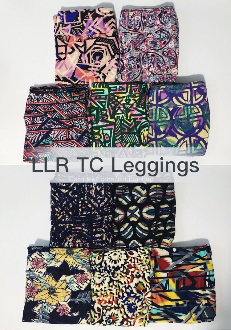 Lularoe Leggings TC Patterns! Colours!, Women's Fashion, Bottoms, Other  Bottoms on Carousell
