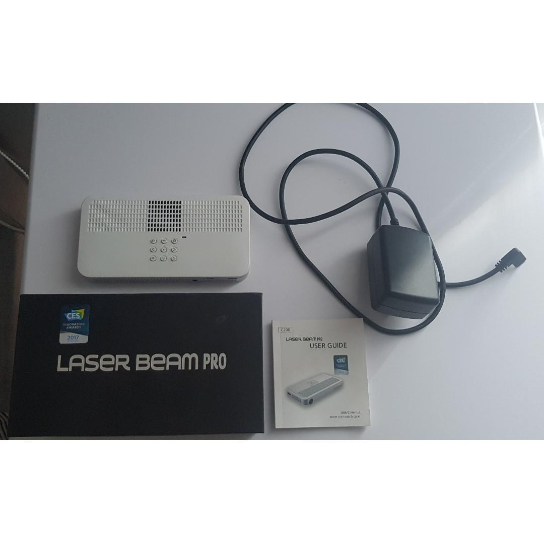 Mobile Projector Laser Beam Pro C200, TV & Home Appliances, TV
