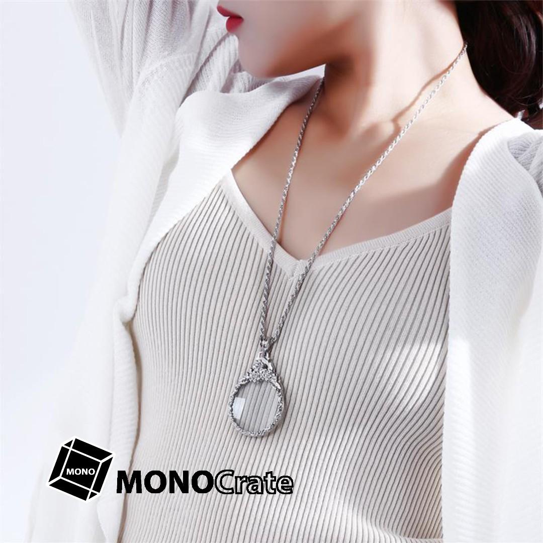 Reading glasses necklace the view shop
