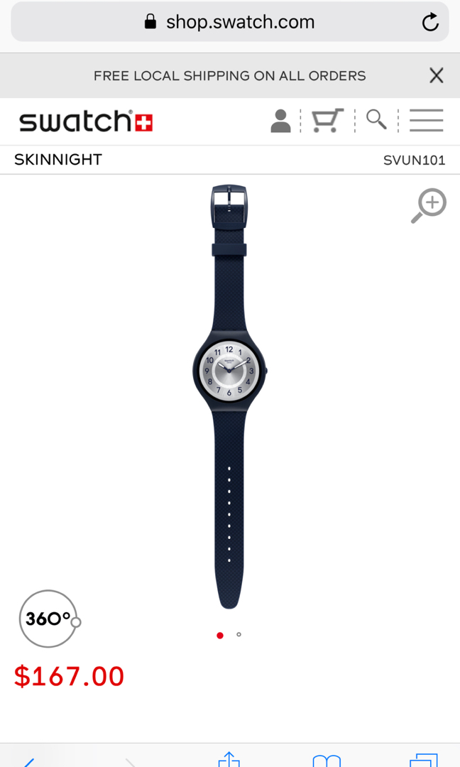 Swatch svun101 store