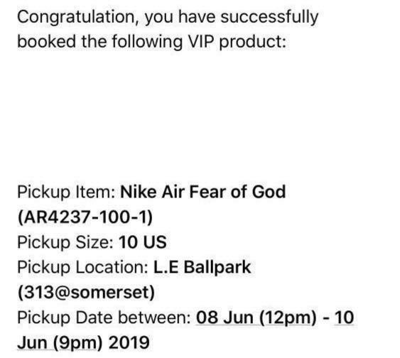 Nike fear of god 1 FOG Summertime Sail Men s Fashion Footwear