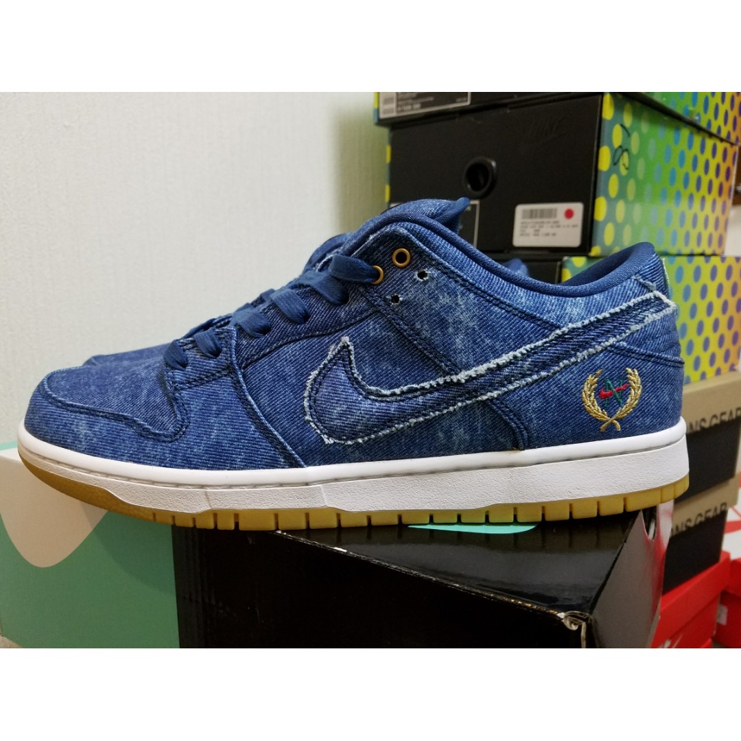 NIKE SB LOW TRD QS 26 BIGGIE EAST WEST PACK DENIM鴿子, 鞋, 運動鞋在旋轉拍賣