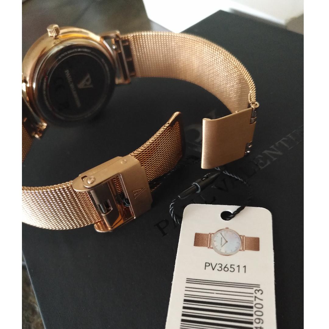 Paul Valentine PV36511 Rose Gold Seashell Watch Women s Fashion