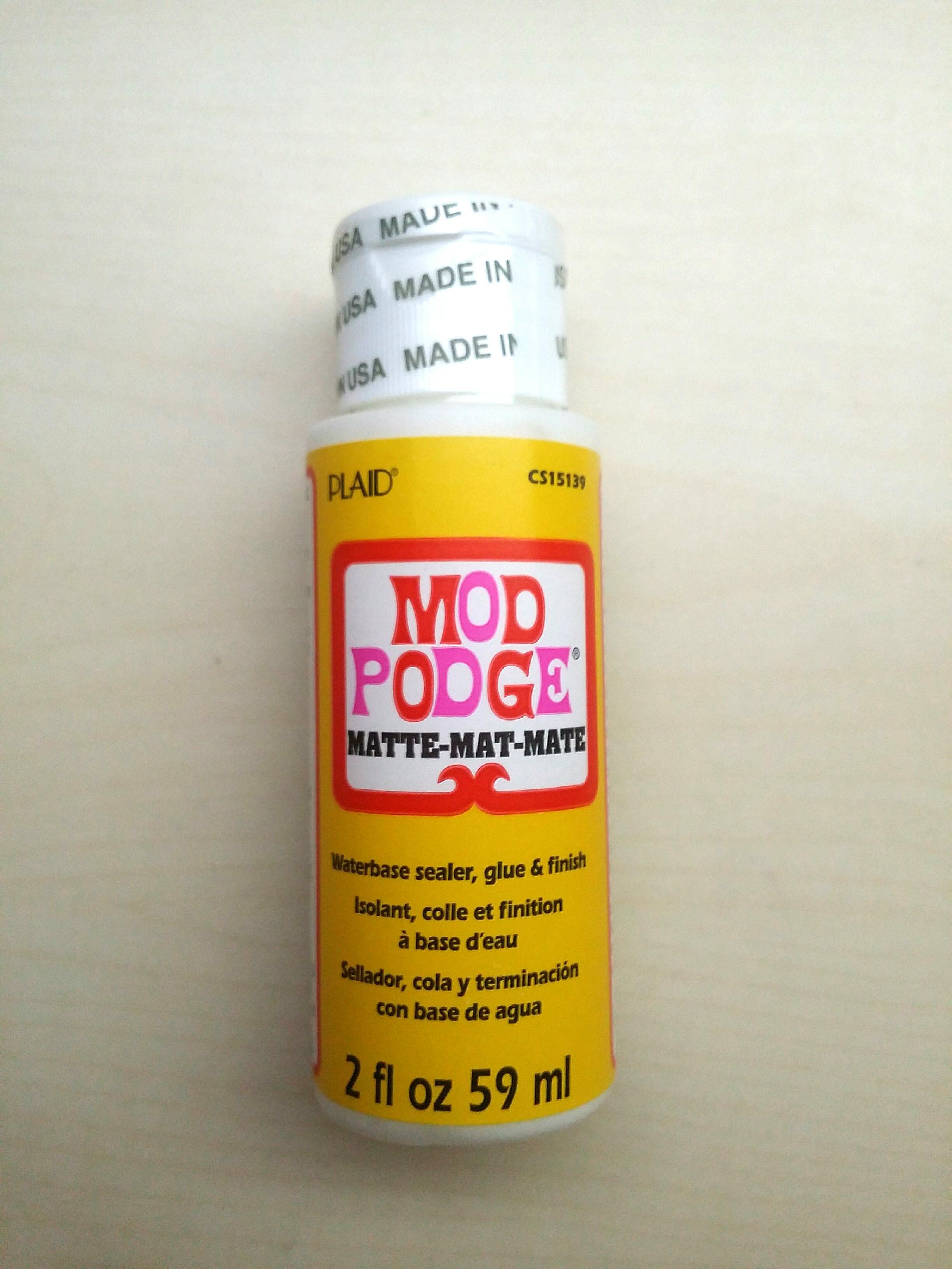 Plaid Mod Podge Matte Mat Mate 2 Fl Oz 59 Ml Made In Usa On