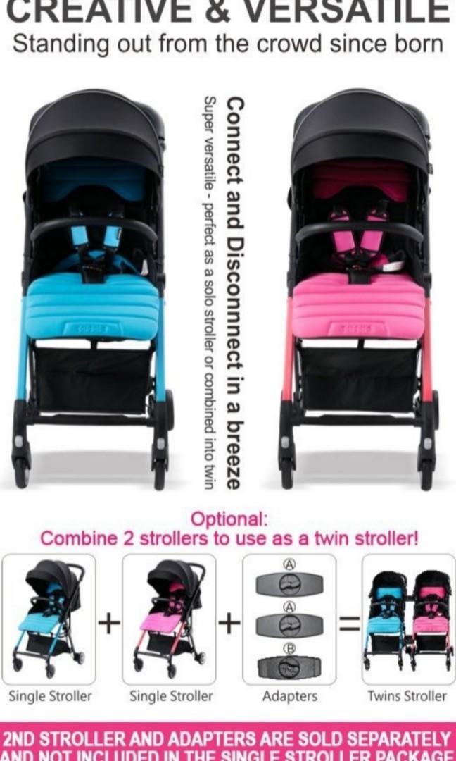 Puku hotsell twin stroller